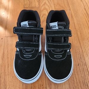 Vans Toddler Suede Black Shoes - Brand New